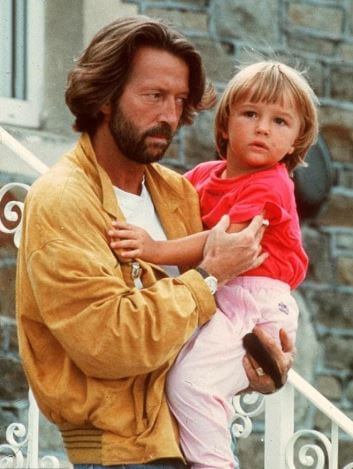 Julie Rose Clapton's father Eric Clapton and her stepbrother Conor Clapton